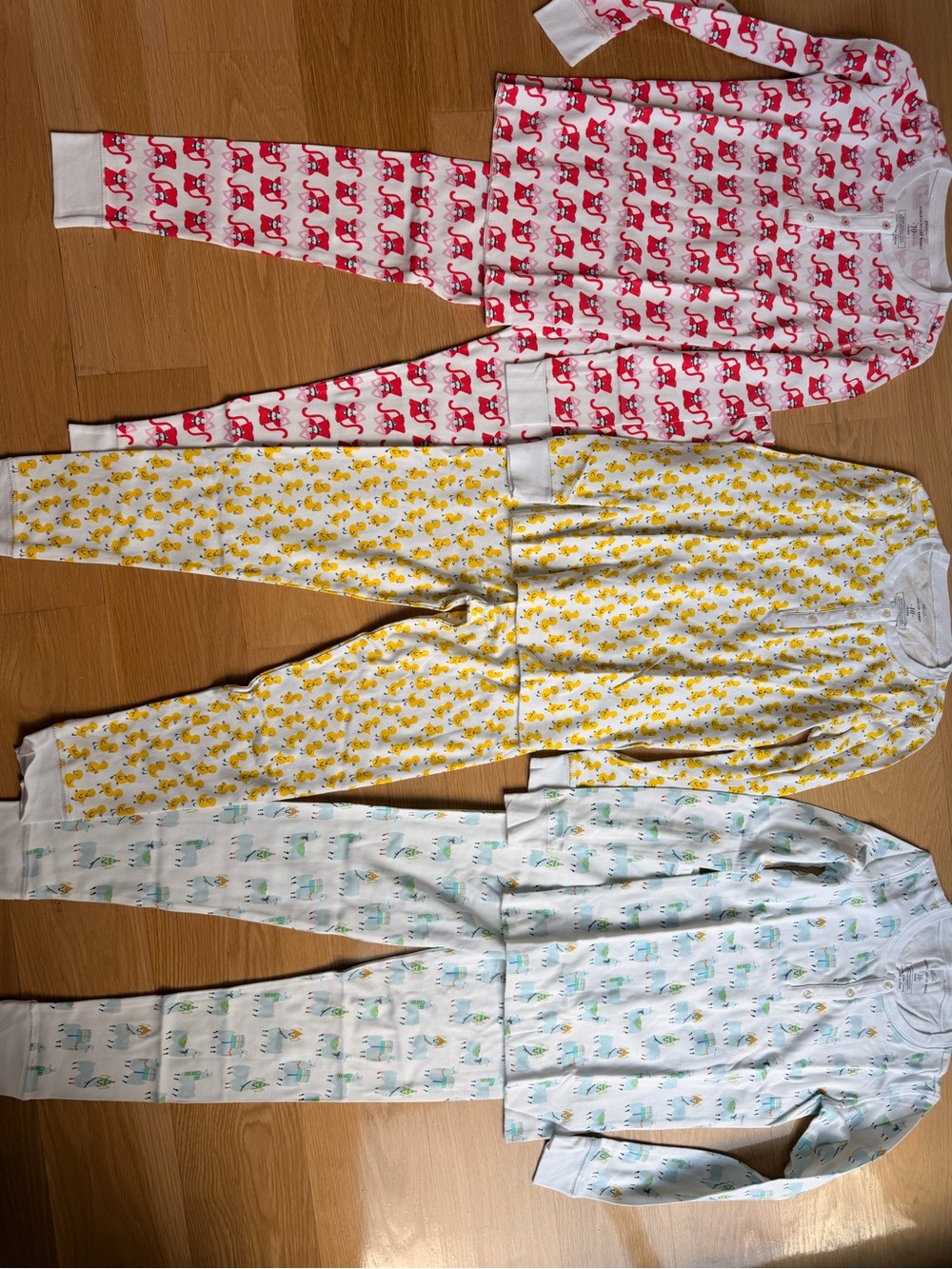 Roller Rabbit Children's  PimCotton Pajama Set with Red, Yellow, and Teal Prints